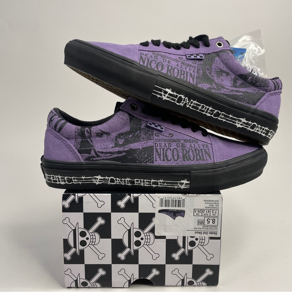 Vans X One Piece Old Skool “Nico Robin” 2023 - Picture 1 of 4